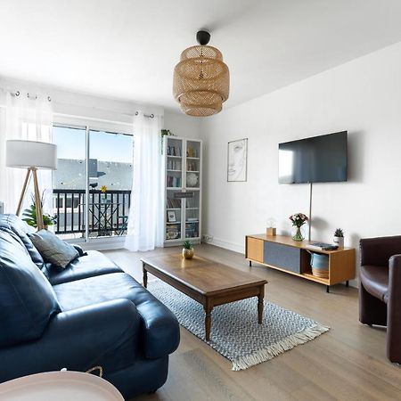 トルヴィル＝シュル＝メールLe Cosy Avec Piscine, Balcon Et Parkingアパートメント エクステリア 写真